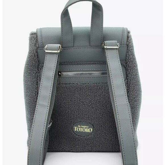 Studio Ghibli® My Neighbor Totoro Sherpa Slouch Mini Backpack - NWT - Picture 3 of 4